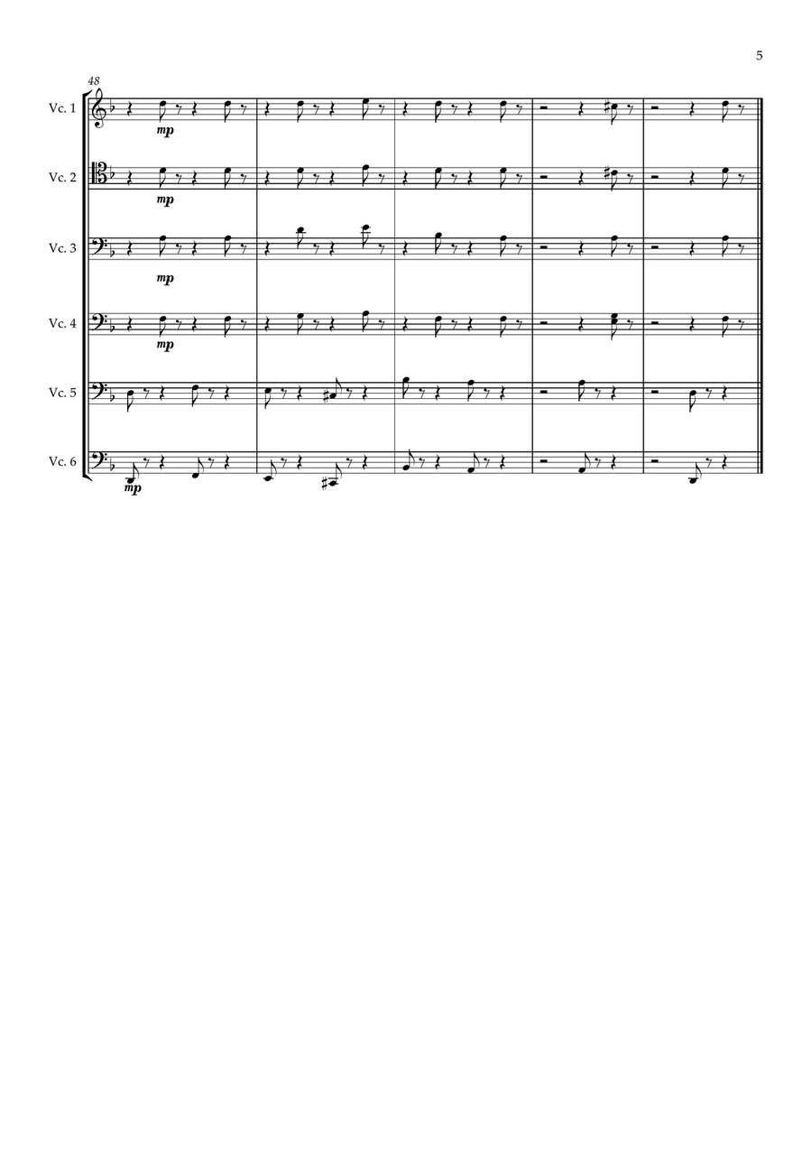 The Medallion Calls Chamber Music scores gallery preview page 5