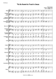 'Tis So Sweet to Trust in Jesus - for Beginner Orchestra in G Major