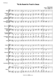 'Tis So Sweet to Trust in Jesus - for Beginner Orchestra in G Major with chords