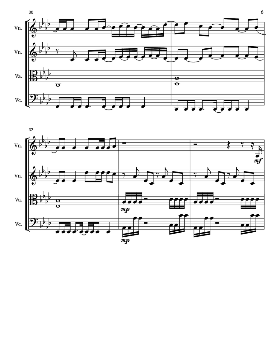 How Bad Do U Want Me Orchestra scores gallery preview page 6