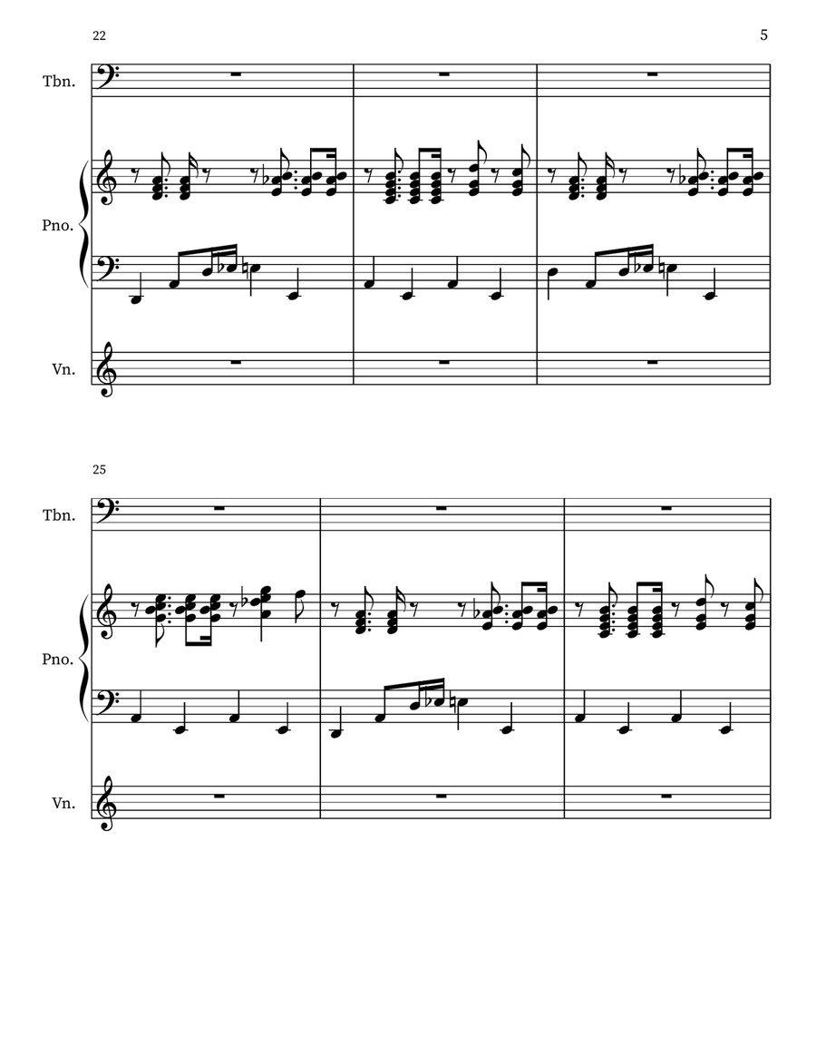 Rat Dance (Chess Type Beat) Small Ensemble scores gallery preview page 5