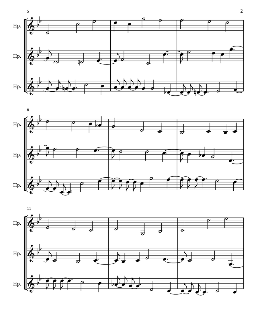 Prayerful Musing 45 Prayerful Musing 45 Small Ensemble scores gallery preview page 2