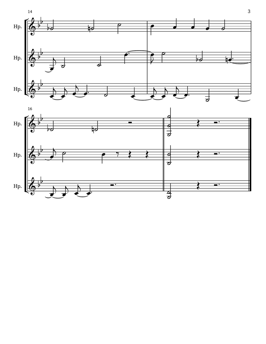 Prayerful Musing 45 Prayerful Musing 45 Small Ensemble scores gallery preview page 3