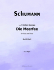 Die Meerfee, by Schumann, Op.125 No.3, in C Major