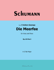 Die Meerfee, by Schumann, Op.125 No.3, in G flat Major