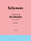 Die Meerfee, by Schumann, Op.125 No.3, in G Major