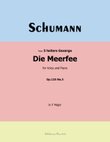 Die Meerfee, by Schumann, Op.125 No.3, in F Major
