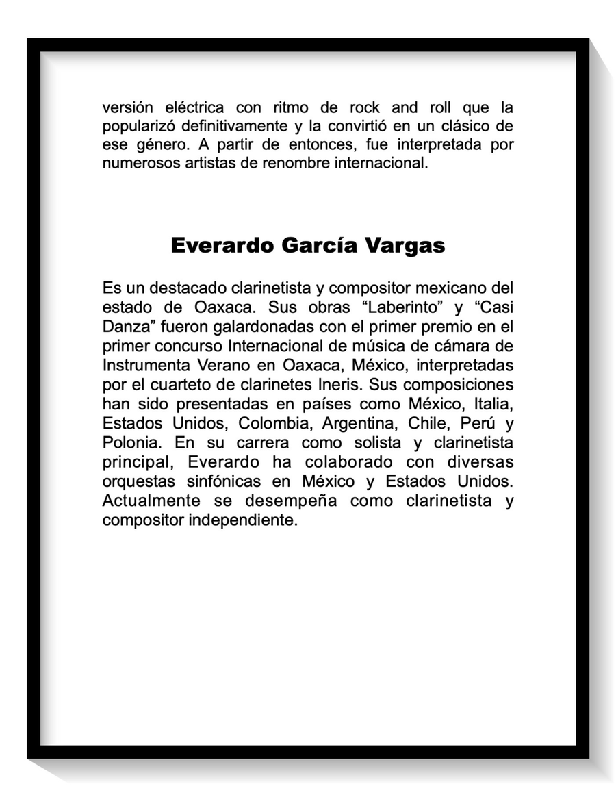 La Bamba - Ensemble for Clarinet Choir Clarinet Choir scores gallery preview page 3