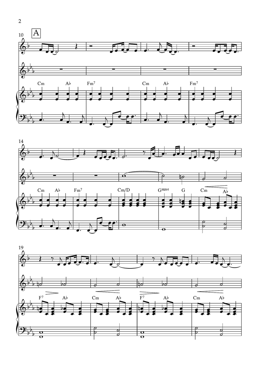 Skyfall Skyfall Clarinet scores gallery preview page 2