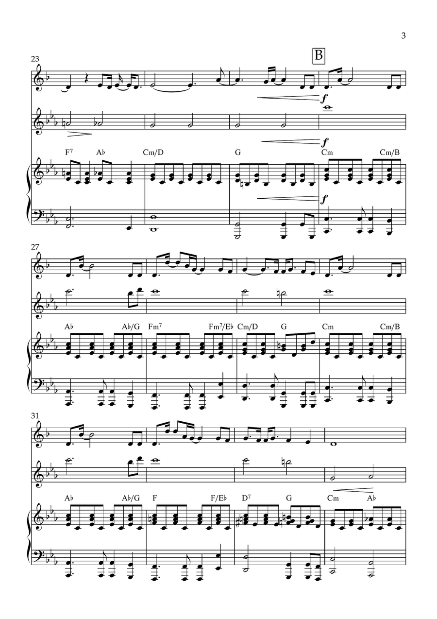 Skyfall Skyfall Clarinet scores gallery preview page 3