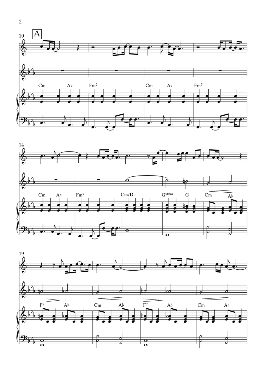 Skyfall Skyfall Alto Saxophone scores gallery preview page 2