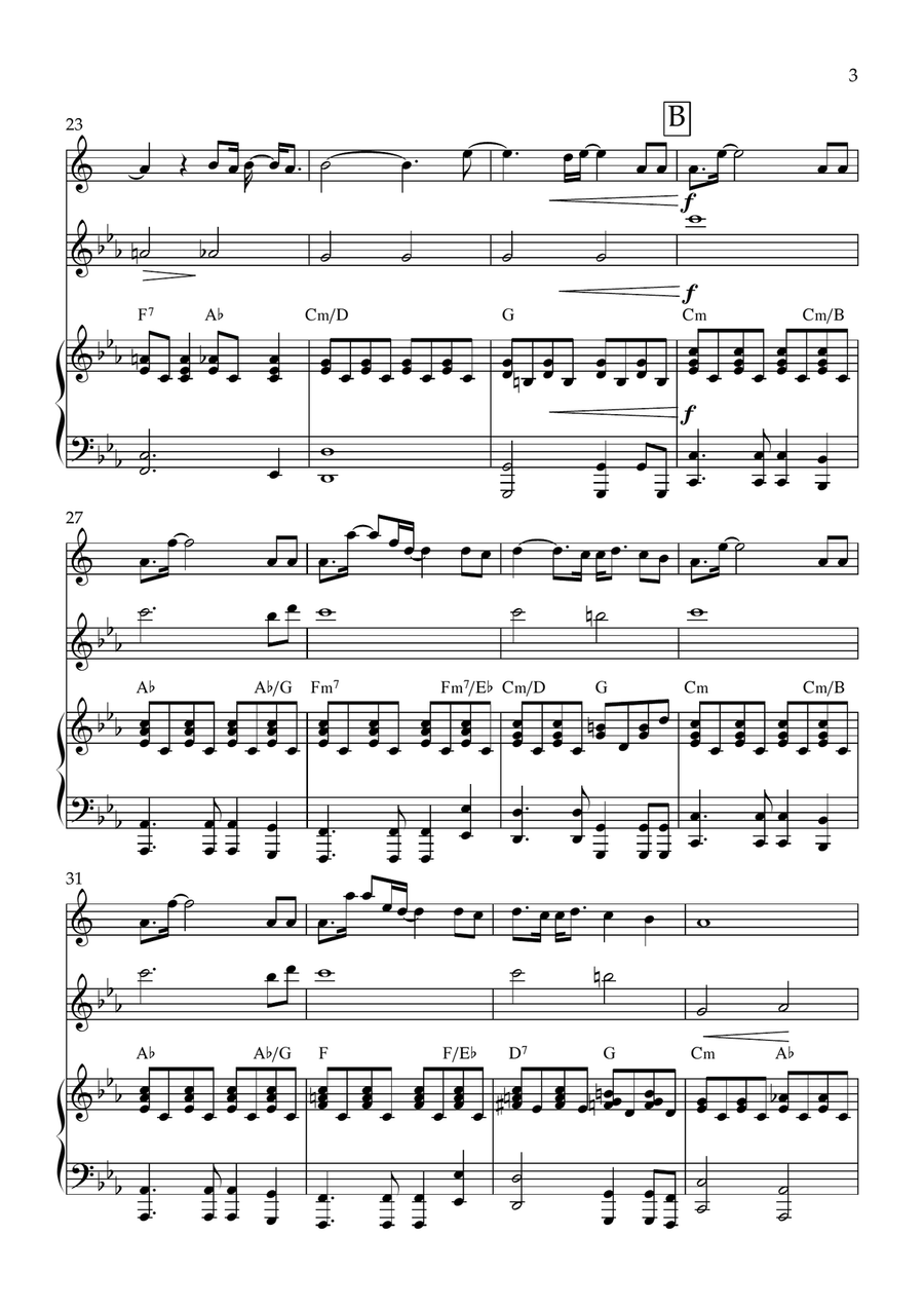 Skyfall Skyfall Alto Saxophone scores gallery preview page 3