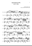 Erik Satie - Gnossienne Nº5. For T. Sax. and Guitar.