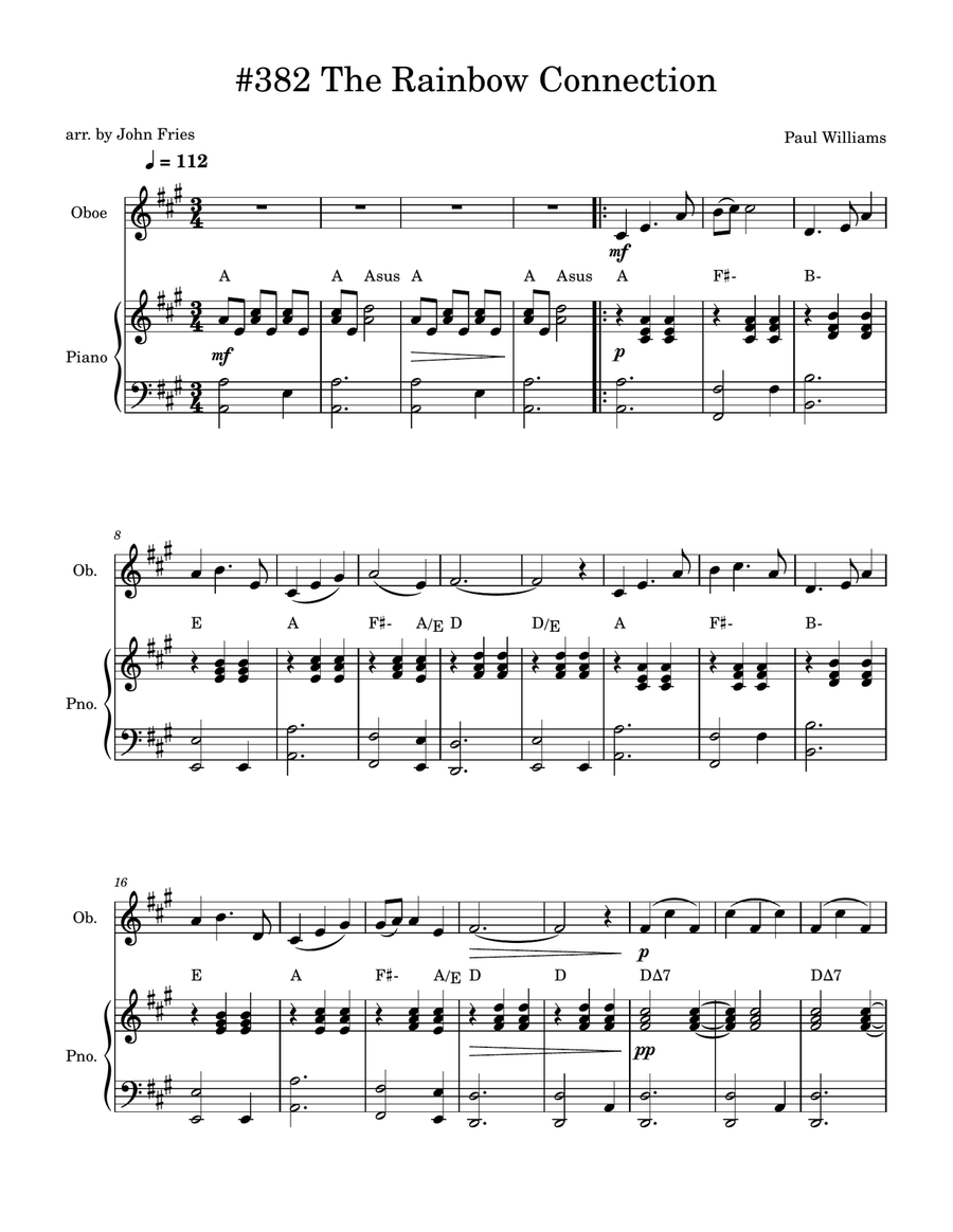 Rainbow Connection Piano scores gallery preview page 1