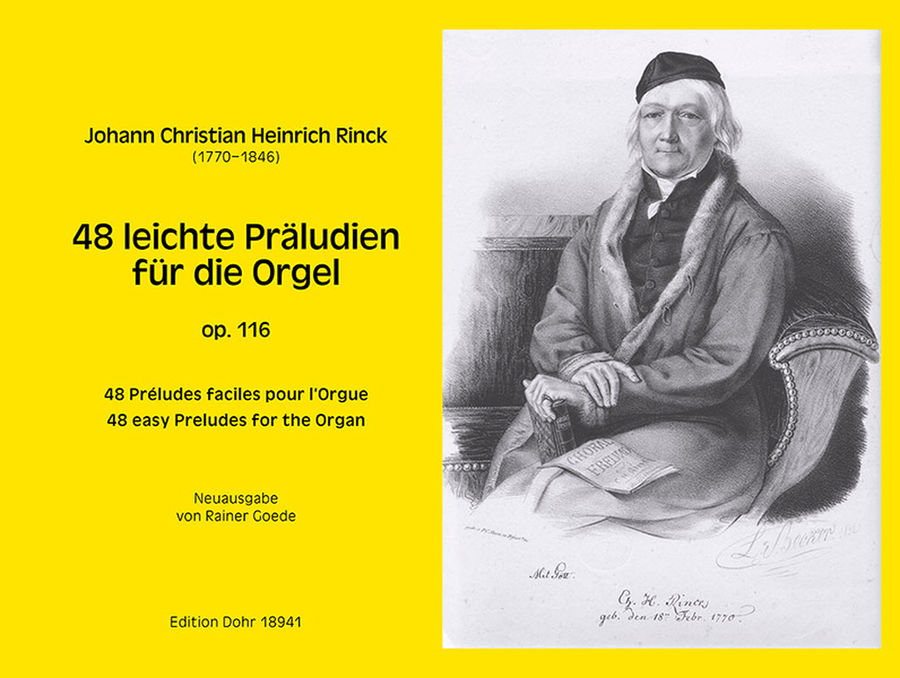 48 leichte Präludien für Orgel op. 116 Organ scores gallery preview page 1