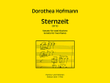 Sternzeit (2012) -Sonate für zwei Klaviere-