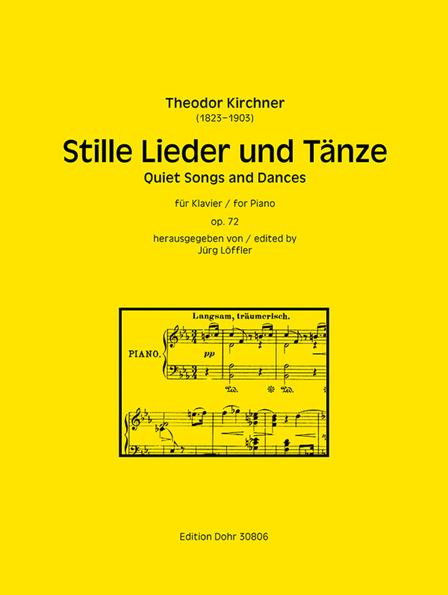 Stille Lieder und Tänze für Klavier op. 72 Piano Solo scores gallery preview page 1