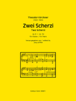 Zwei Scherzi für Klavier
