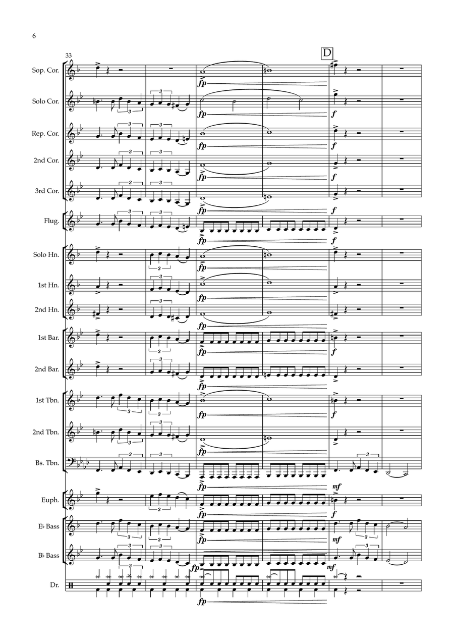 Seven Nation Army Brass Band scores gallery preview page 6