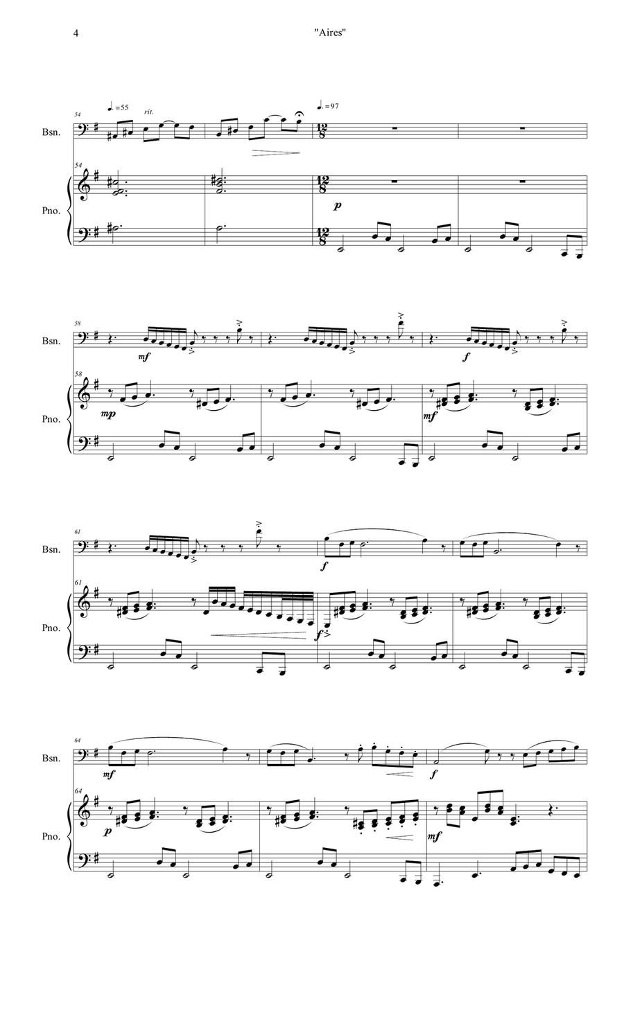 Aires Aires Score and Parts scores gallery preview page 4