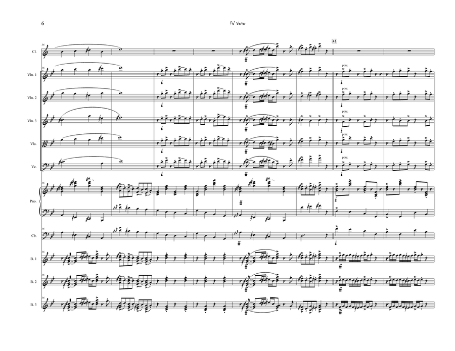Pa´Variar Chamber Orchestra scores gallery preview page 6