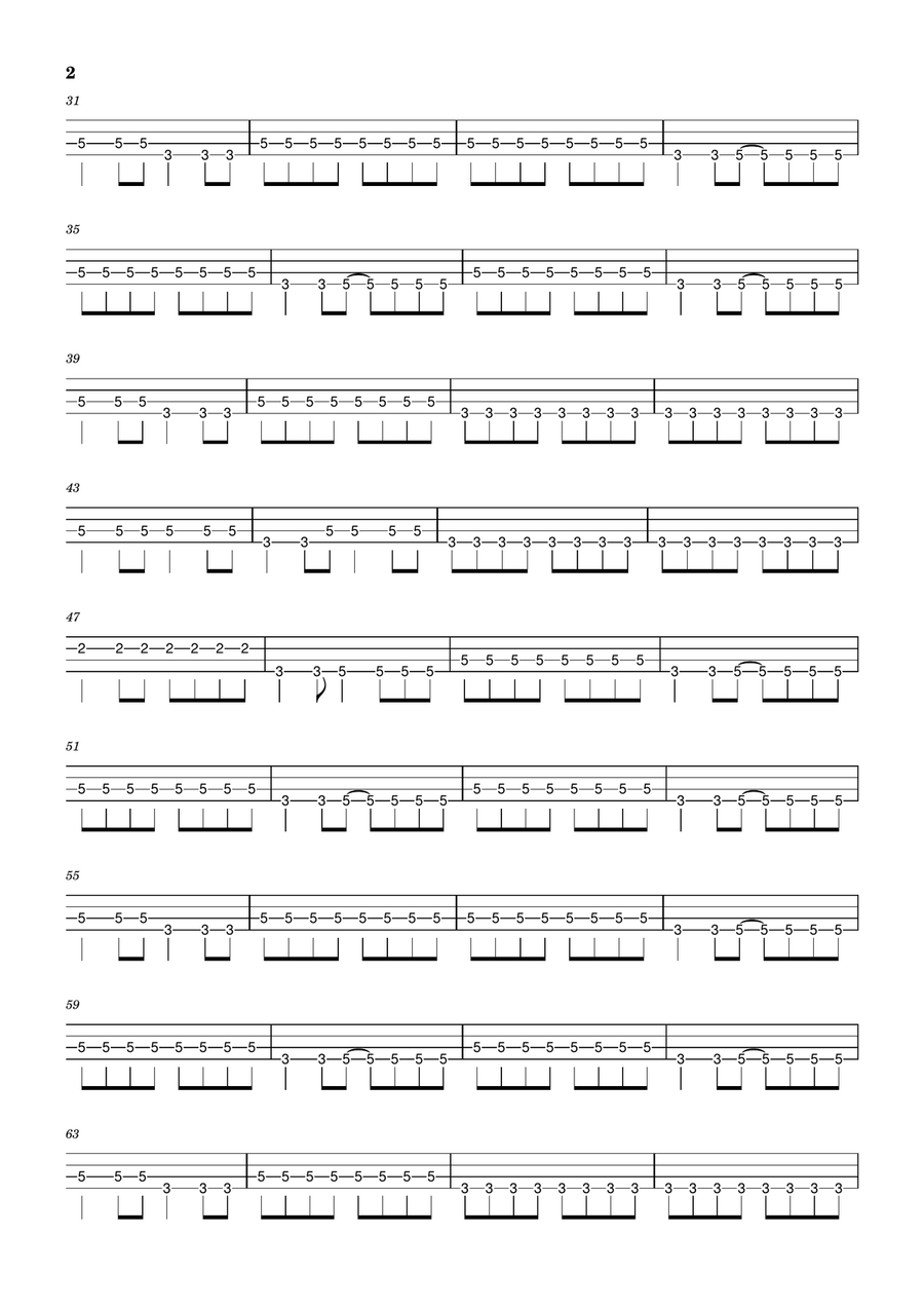 Blitzkrieg Bop Blitzkrieg Bop Acoustic Guitar scores gallery preview page 2