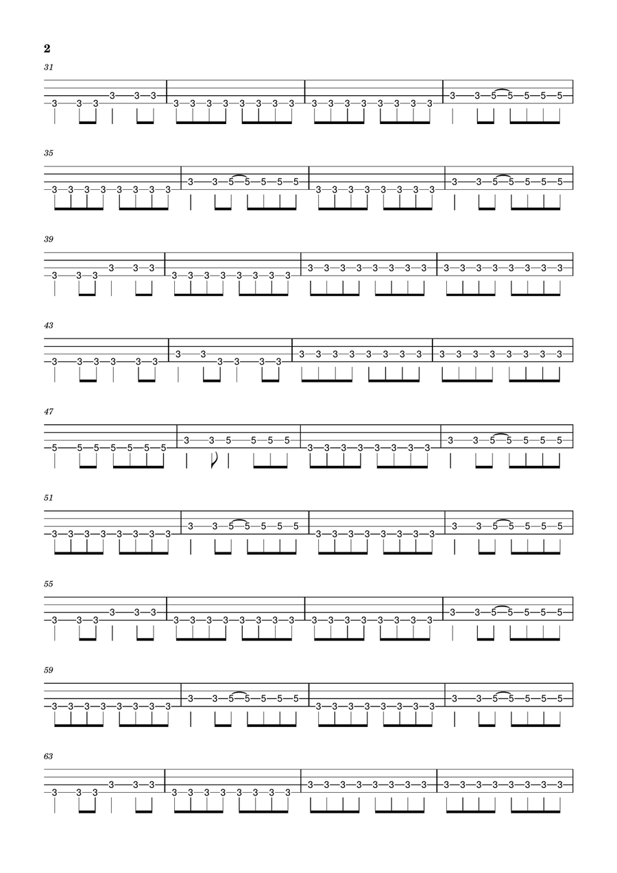 Blitzkrieg Bop Blitzkrieg Bop Acoustic Guitar scores gallery preview page 2