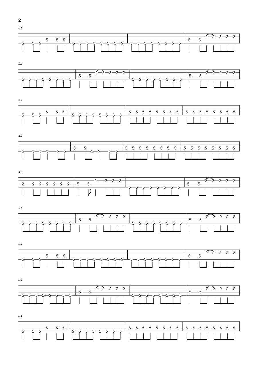 Blitzkrieg Bop Blitzkrieg Bop Acoustic Guitar scores gallery preview page 2