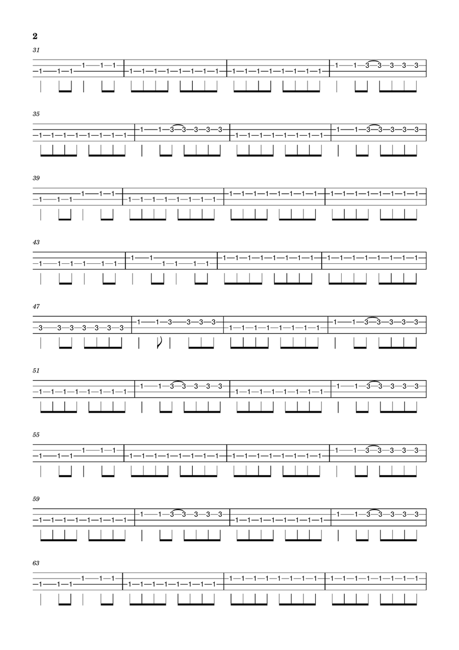 Blitzkrieg Bop Blitzkrieg Bop Acoustic Guitar scores gallery preview page 2