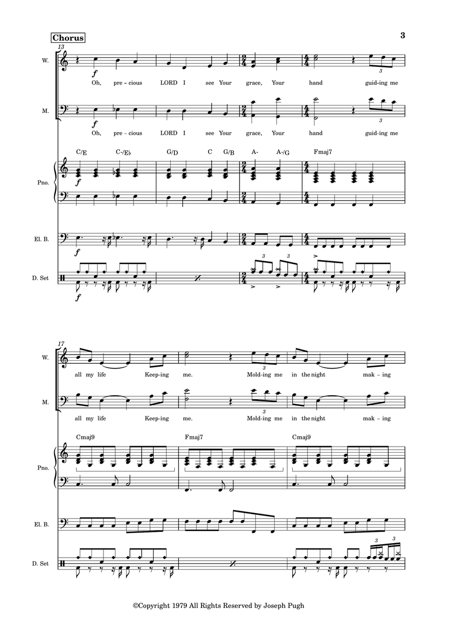 Treasures Of Darkness Treasures Of Darkness 4-Part scores gallery preview page 3