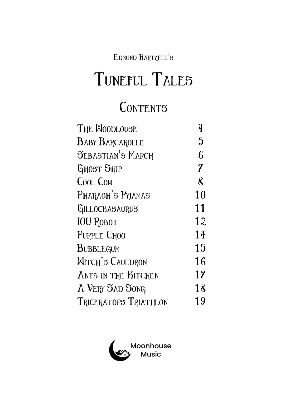 Tuneful Tales Flute Duets (14 duets for 2 same flutes) Flute Duet scores gallery preview page 3