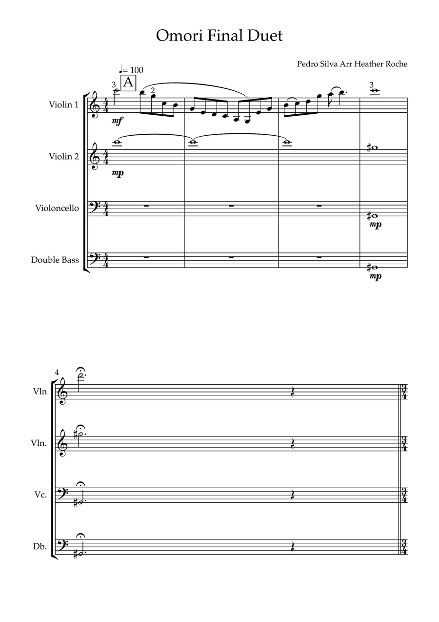 Omori String Orchestra scores gallery preview page 1