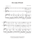 Our Lady of Knock (SATB)