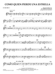 Como Quien Pierde una Estrella - Bb Trumpet 2