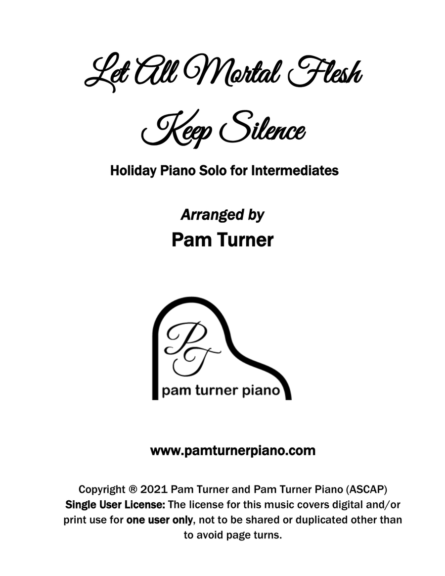 Let All Mortal Flesh Keep Silence (Intermediate Piano Solo) Piano Solo scores gallery preview page 2