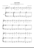 Llwn Onn - Ato Sax & Piano in F Major With Lyrics & Chords (Trad. lyrics of the original Welsh)