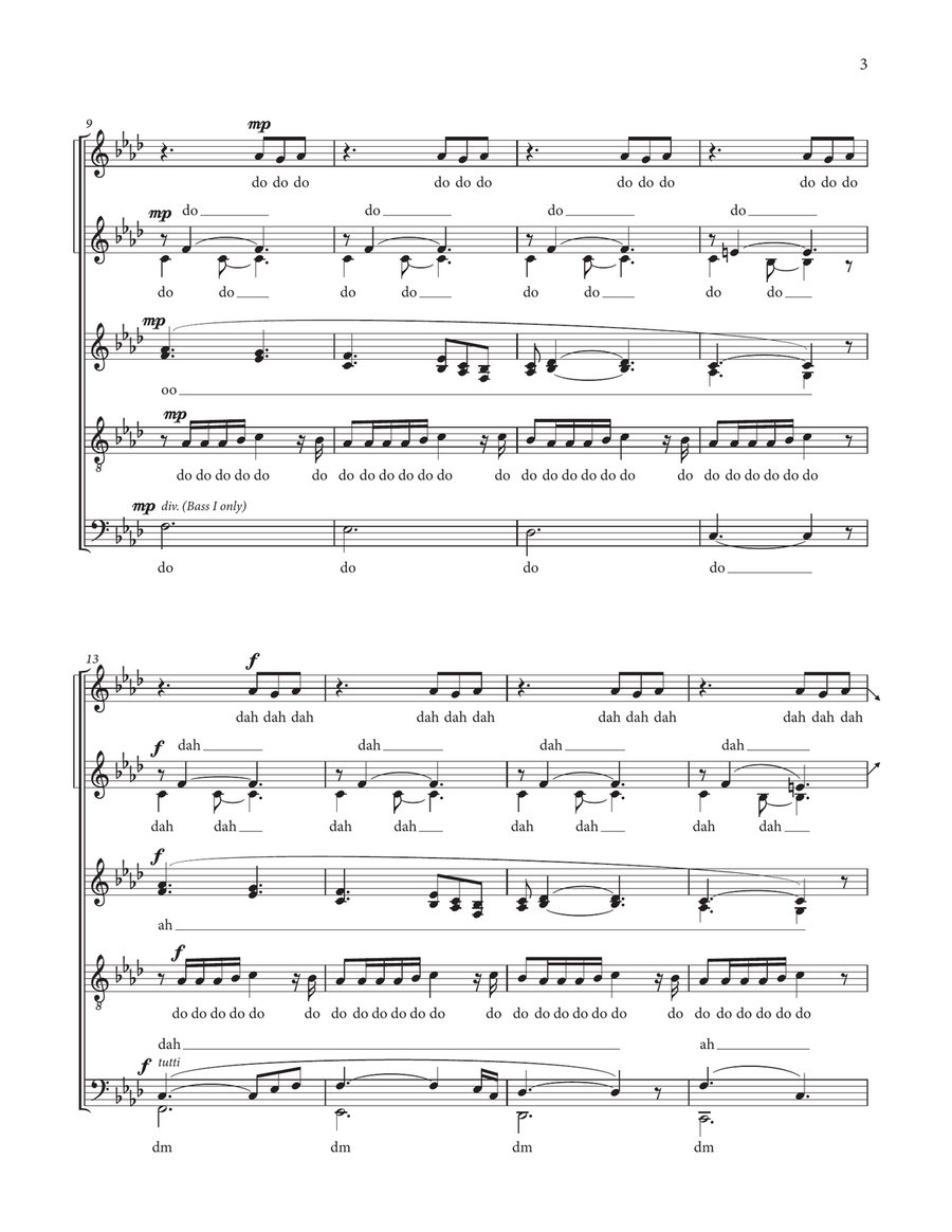Carol Of The Bells Carol Of The Bells Divisi scores gallery preview page 3