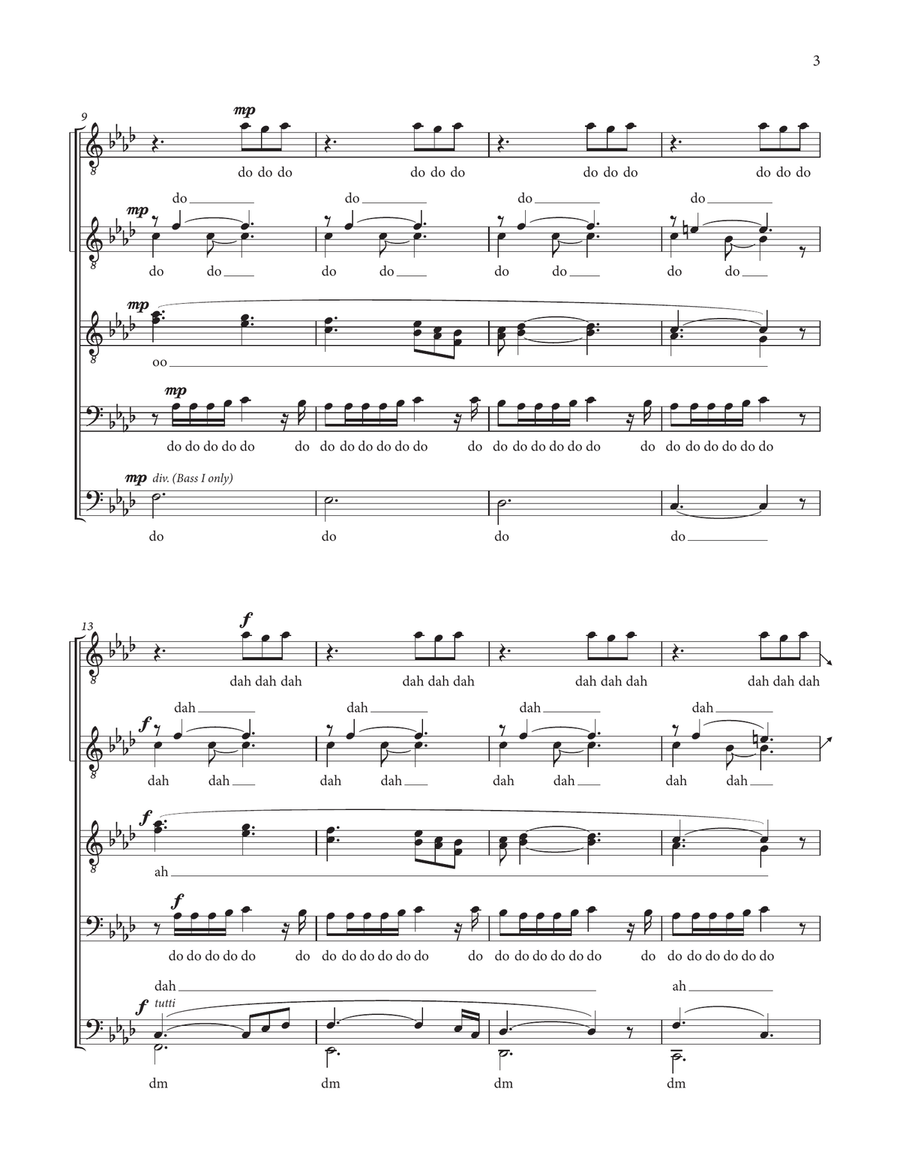 Carol Of The Bells Carol Of The Bells TTBB scores gallery preview page 3