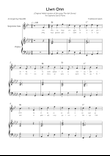 Llwn Onn - Soprano Sax & Piano in Ab Major With Lyrics & Chords (Trad.lyrics of the original Welsh)