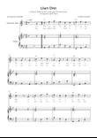 Llwn Onn - Soprano Sax & Piano in Bb Major With Lyrics & Chords (Trad.lyrics of the original Welsh)