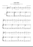 Llwn Onn - Soprano Sax & Piano in C Major With Lyrics & Chords (Trad.lyrics of the original Welsh)