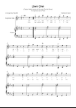Llwn Onn - Soprano Sax & Piano in Eb Major With Lyrics & Chords (Trad.lyrics of the original Welsh)