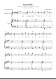 Llwn Onn - Soprano Sax & Piano in E Major With Lyrics & Chords (Trad.lyrics of the original Welsh)