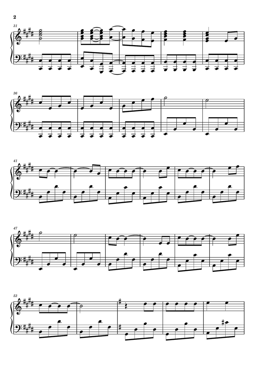 Heaven Is A Place On Earth Piano Solo scores gallery preview page 2