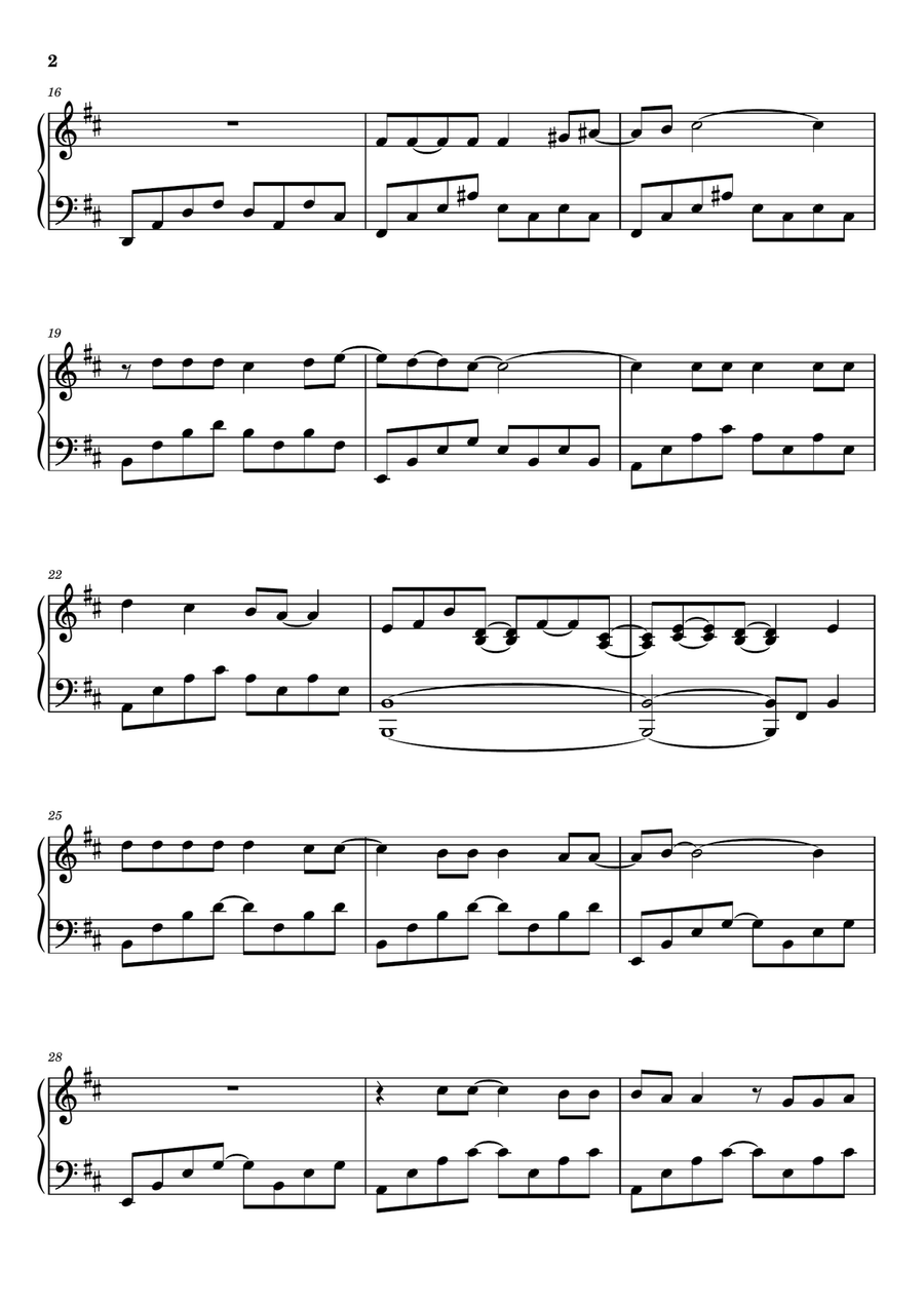 Casablanca Casablanca Piano Solo scores gallery preview page 2