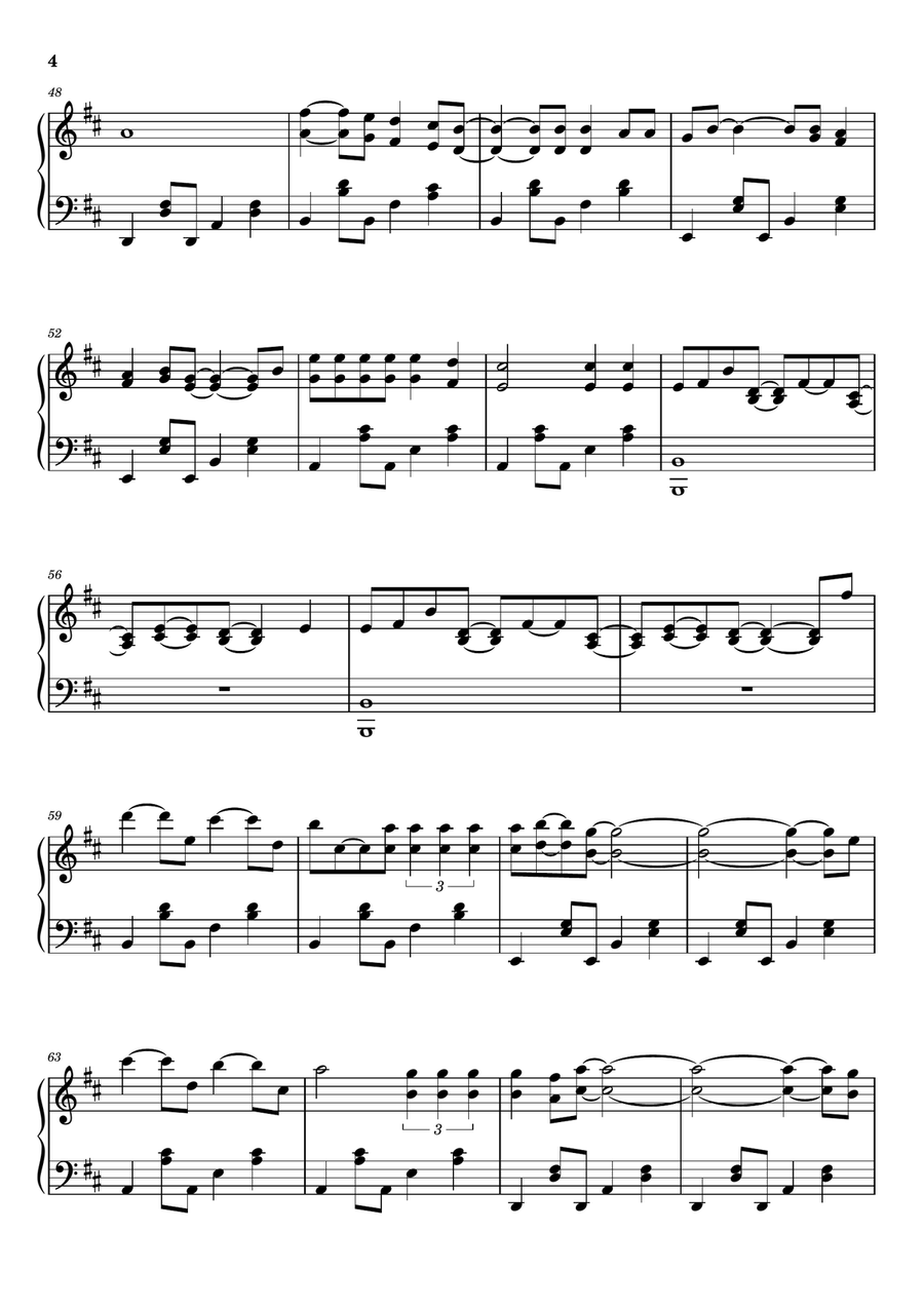 Casablanca Casablanca Piano Solo scores gallery preview page 4