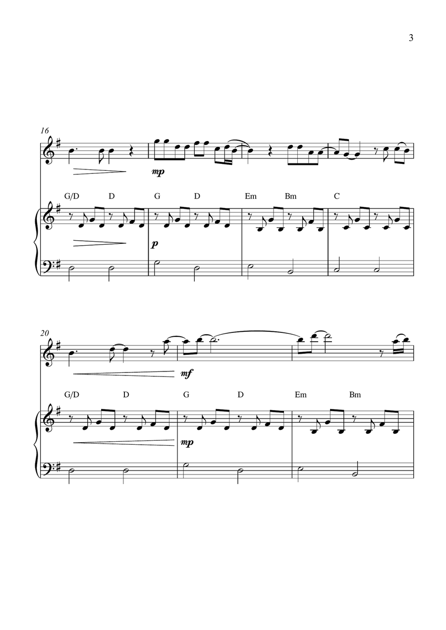 Over You Over You Flute Solo scores gallery preview page 3
