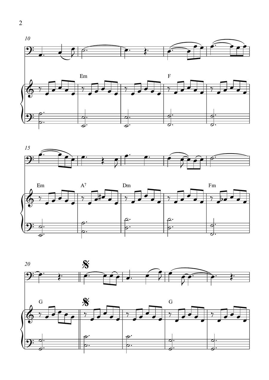 The End Of The World The End Of The World Euphonium scores gallery preview page 2