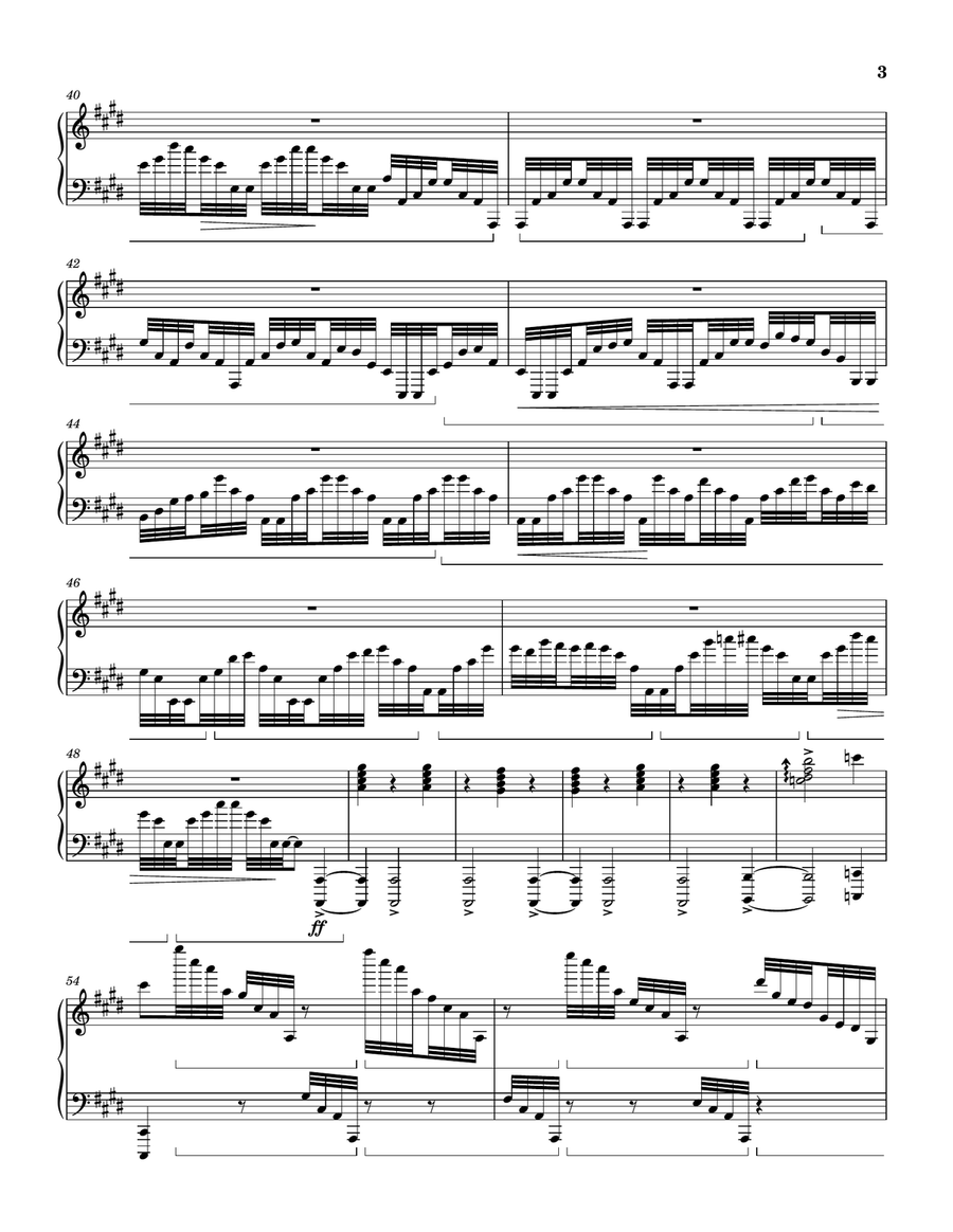On Earth As It Is In Heaven Piano Solo scores gallery preview page 3