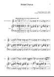 Bridal Chorus. R. Wagner - Arranged for T. Sax. and Piano
